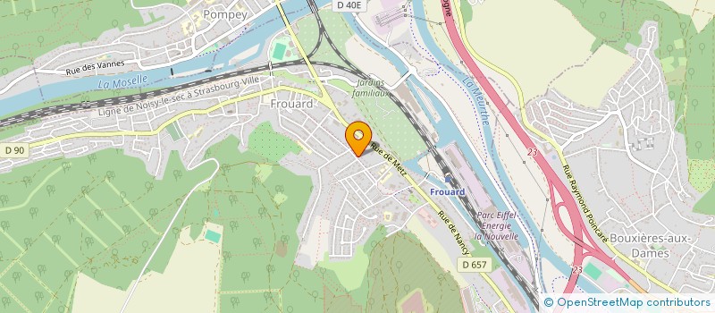 localisation de l'entreprise DIA CAROTTAGE  FROUARD