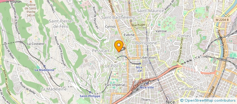 localisation de l'entreprise DIA ET TORDEUX INDIVISION à NICE