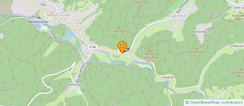 localisation de l'entreprise DIA EXPERTISES  ABRESCHVILLER