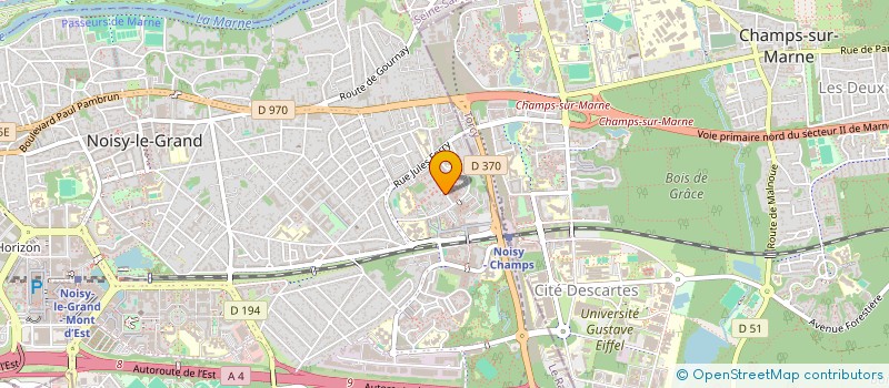 localisation de l'entreprise DIA-MAD TRANSPORT  NOISY-LE-GRAND