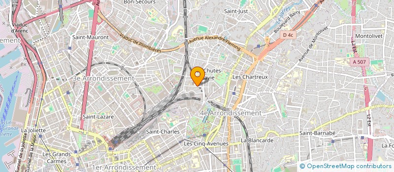 localisation de l'entreprise DIA-TEC IMMO à MARSEILLE