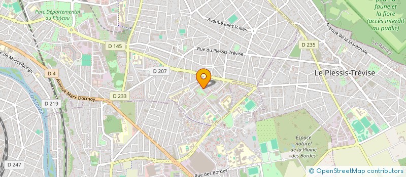 localisation de l'entreprise DIA TRANS  VAUDHERLAND