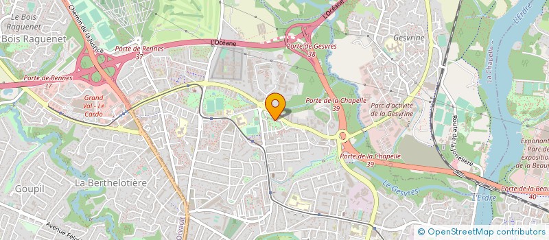 localisation de l'entreprise DIA TRANSPORT RAPIDE à NANTES
