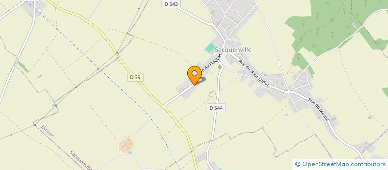 localisation de l'entreprise DIA10GOS  SACQUENVILLE