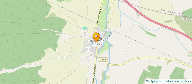 localisation de l'entreprise DIAB'AIDE52 à LAFERTE-SUR-AUBE