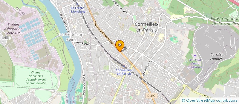 localisation de l'entreprise DIAB OIL à CORMEILLES-EN-PARISIS