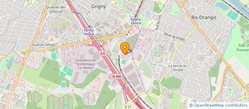 localisation de l'entreprise DIABATE à GRIGNY