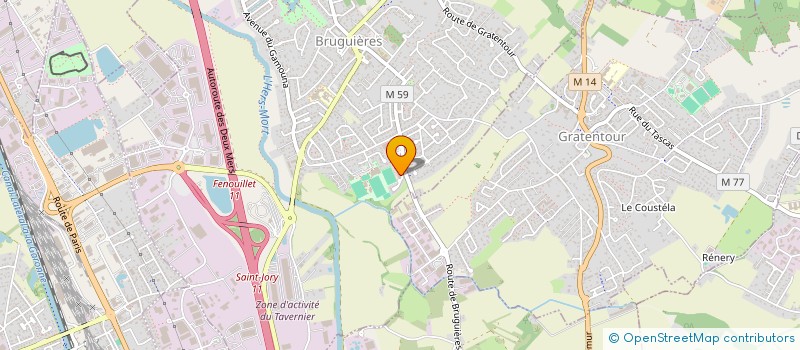 localisation de l'entreprise DIABEL  BRUGUIERES