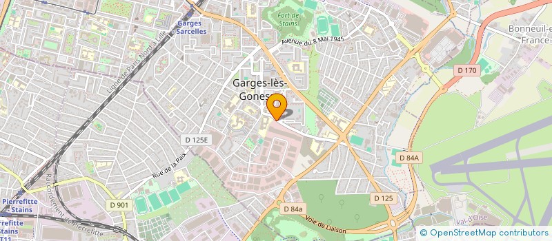 localisation de l'entreprise DIABIRA SADIO VTC95  GARGES-LES-GONESSE