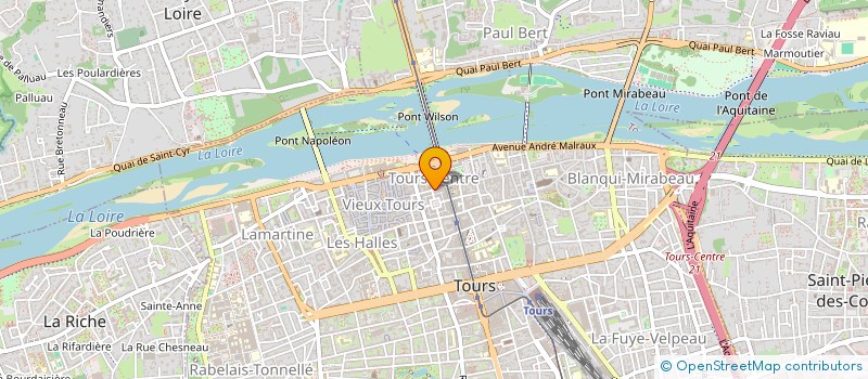 localisation de l'entreprise DIABLE AU CORPS à TOURS