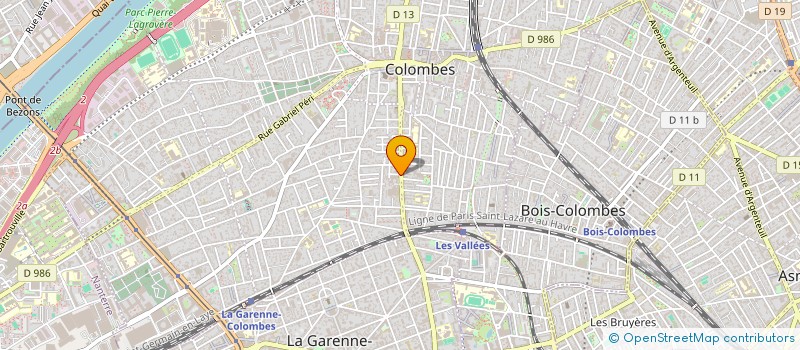 localisation de l'entreprise DIABOLIC FASHION  COLOMBES