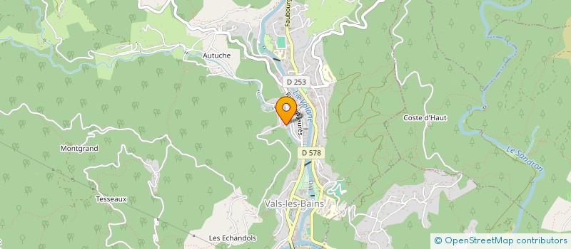 localisation de l'entreprise DIABOLICOM  VALS-LES-BAINS