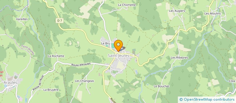 localisation de l'entreprise DIABOLO  SAINT-JEURES