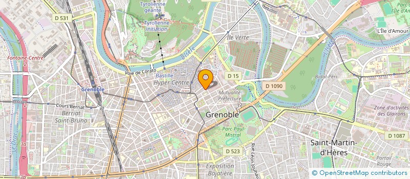 localisation de l'entreprise DIABOLO  GRENOBLE