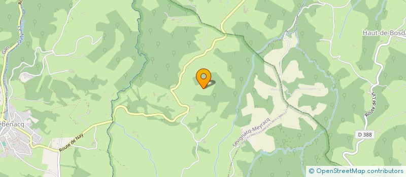 localisation de l'entreprise DIABOLO  SEVIGNACQ-MEYRACQ