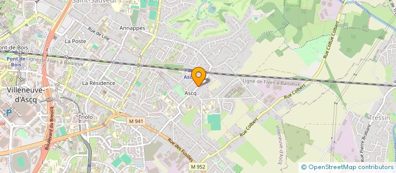 localisation de l'entreprise DIABOLO FEMME  VILLENEUVE-D'ASCQ