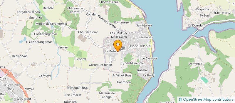 localisation de l'entreprise DIABOLO FRAISE  LOCQUENOLE