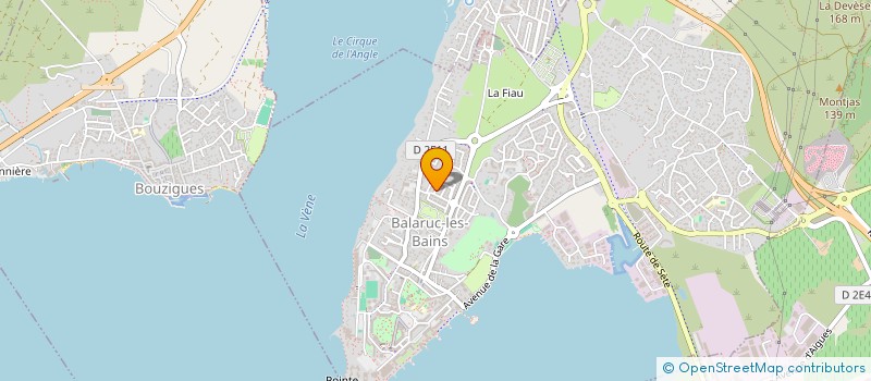 localisation de l'entreprise DIABOLO JUNIOR  BALARUC-LES-BAINS