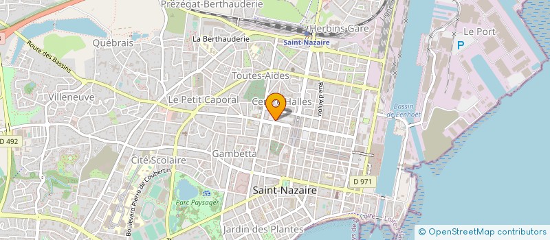 localisation de l'entreprise DIABOLO MENTHE à SAINT-NAZAIRE