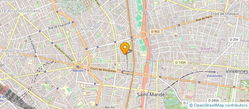 localisation de l'entreprise DIABONG SAS  PARIS