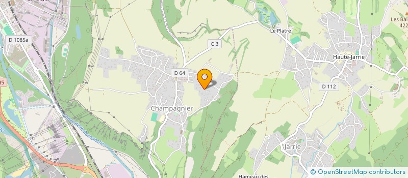 localisation de l'entreprise DIABY SECURITE  CHAMPAGNIER