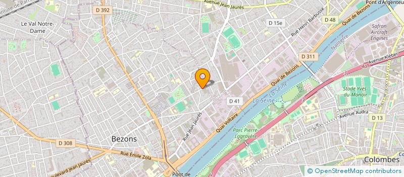 localisation de l'entreprise DIABY TRANSPORT  BEZONS