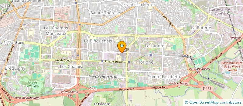 localisation de l'entreprise DIABY TRANSPORT  RENNES