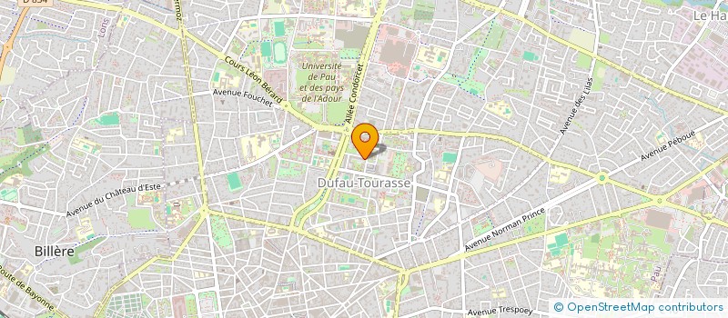 localisation de l'entreprise DIAC à PAU