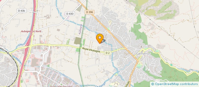 localisation de l'entreprise DIACAL  GEMENOS