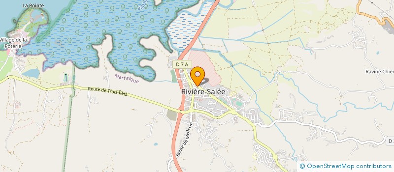 localisation de l'entreprise DIACONAT EGLISE BAPTISTE RIVIERE SALEE  RIVIERE SALEE