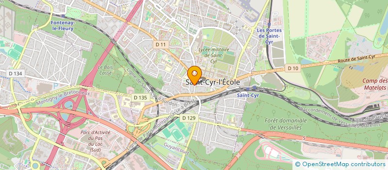 localisation de l'entreprise DIADEMA  SAINT-CYR-L'ECOLE