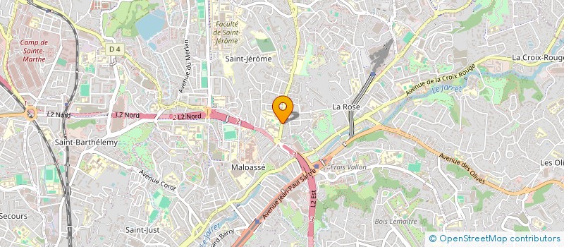 localisation de l'entreprise DIADEME à MARSEILLE