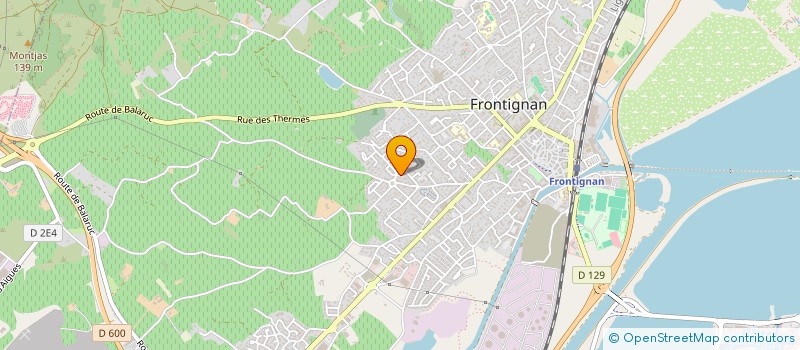 localisation de l'entreprise DIADIB à FRONTIGNAN