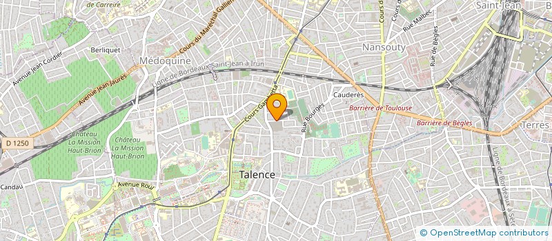 localisation de l'entreprise DIADIGIT à TALENCE