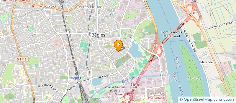 localisation de l'entreprise DIADOMIC à BEGLES