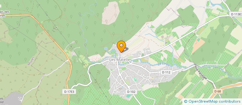 localisation de l'entreprise DIADX  LES MATELLES