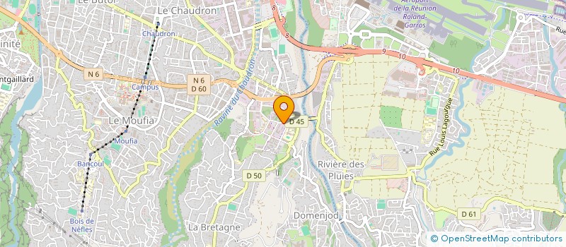 localisation de l'entreprise DIAF OCEAN INDIEN à SAINT-DENIS