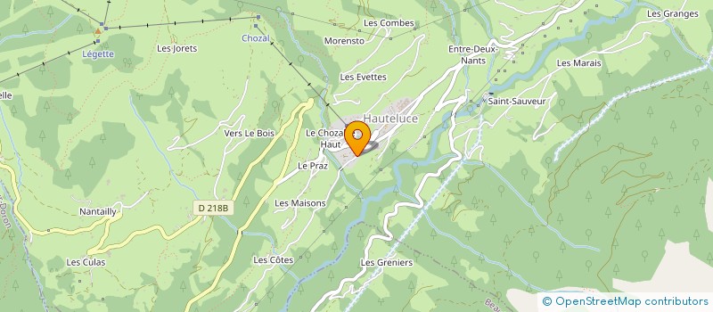 localisation de l'entreprise DIAG 3  HAUTELUCE