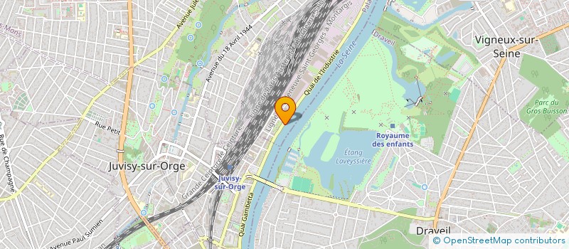 localisation de l'entreprise DIAG 360 à ATHIS-MONS