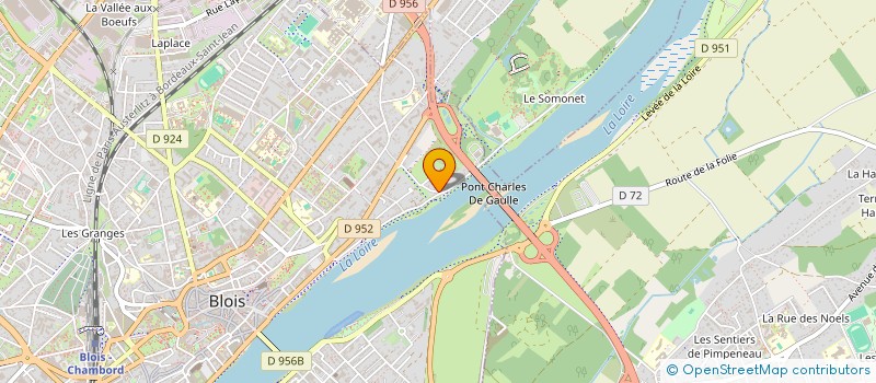 localisation de l'entreprise DIAG  BLOIS