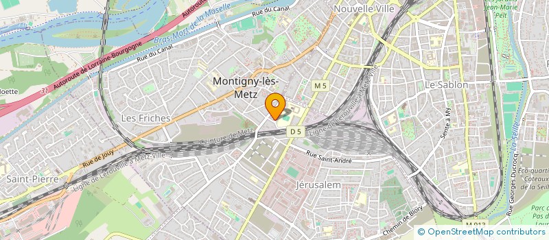 localisation de l'entreprise DIAG 57 IMMO  MONTIGNY-LES-METZ