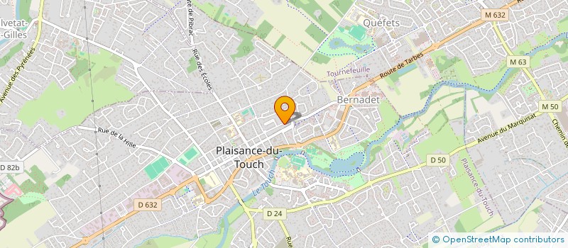 localisation de l'entreprise DIAG APTITUDE à PLAISANCE-DU-TOUCH