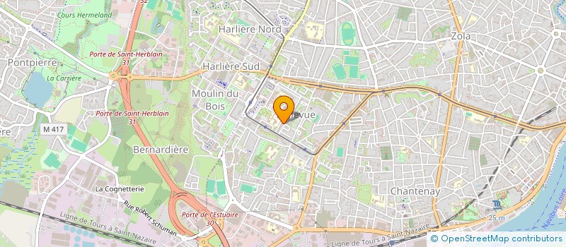 localisation de l'entreprise DIAG-AUDIT à NANTES