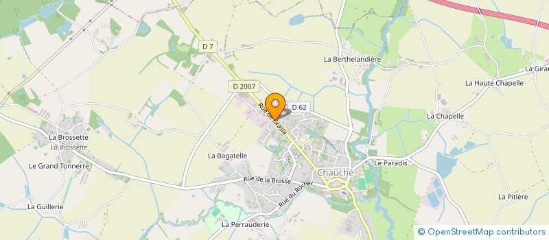 localisation de l'entreprise DIAG AUTO CONCEPT  CHAUCHE