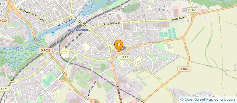 localisation de l'entreprise DIAG AUTO SYSTEM à SAINT-QUENTIN