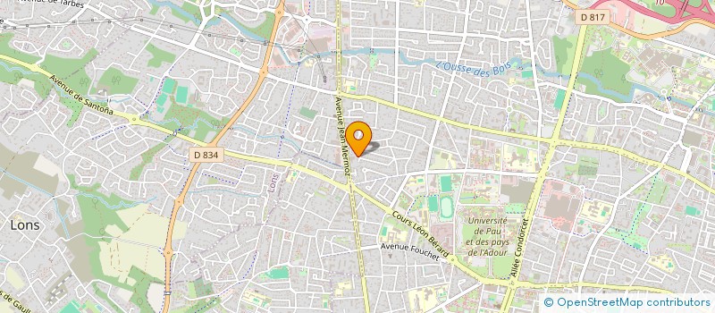 localisation de l'entreprise DIAG BEARN BIGORRE à PAU
