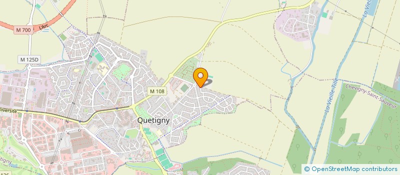 localisation de l'entreprise DIAG CERTIF 21 à QUETIGNY