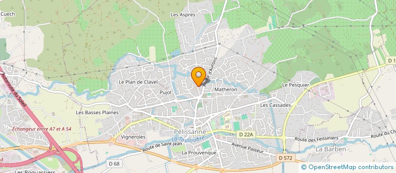 localisation de l'entreprise DIAG&CO  PELISSANNE