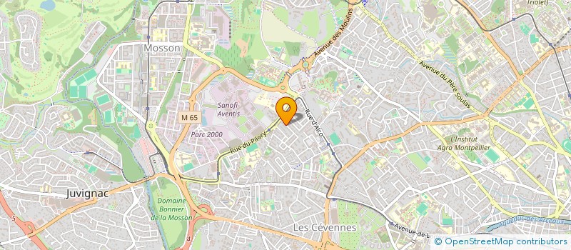 localisation de l'entreprise DIAG-CONCEPT à MONTPELLIER