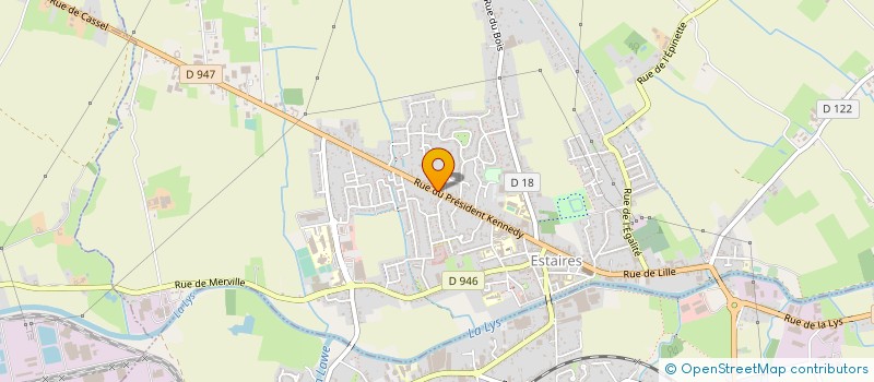 localisation de l'entreprise DIAG CONSULT ENVIRONNEMENT  ESTAIRES